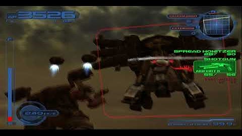 Armored Core 3 (PS2) - Royal Mist vs Massive MT Ofanim