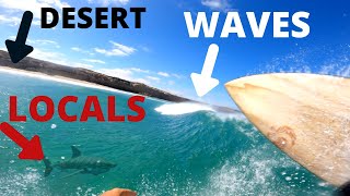 SURFING ALONE IN THE DESERT | SOUTH AUSTRALIA SURFING ALONE IN THE DESERT | SOUTH AUSTRALIA