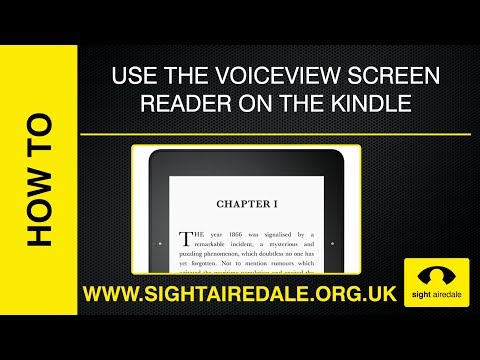 Video: Bagaimana cara menggunakan VoiceView di Kindle saya?