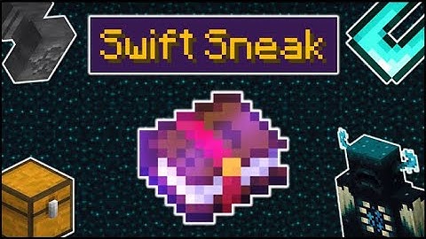 SWIFT SNEAK IS AN AMAZING ENCHANTMENT|TRYING THE FIRST TIME IN MINECRAFT VERSION 1.19|#viral #nice