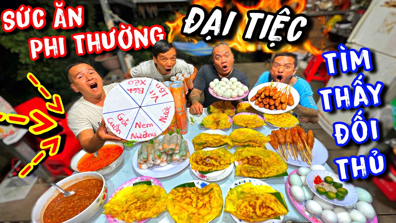 Thánh Xàm thách đấu với Ku Đạt nhưng không ngờ lại gặp đối thủ có sức ăn phi thường