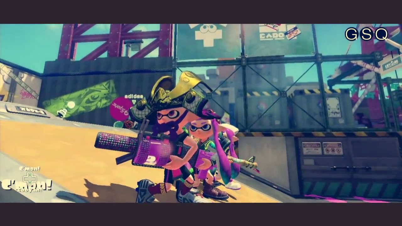 [Splatoon] last mv - nice [3d audio headphone recommended] - YouTube