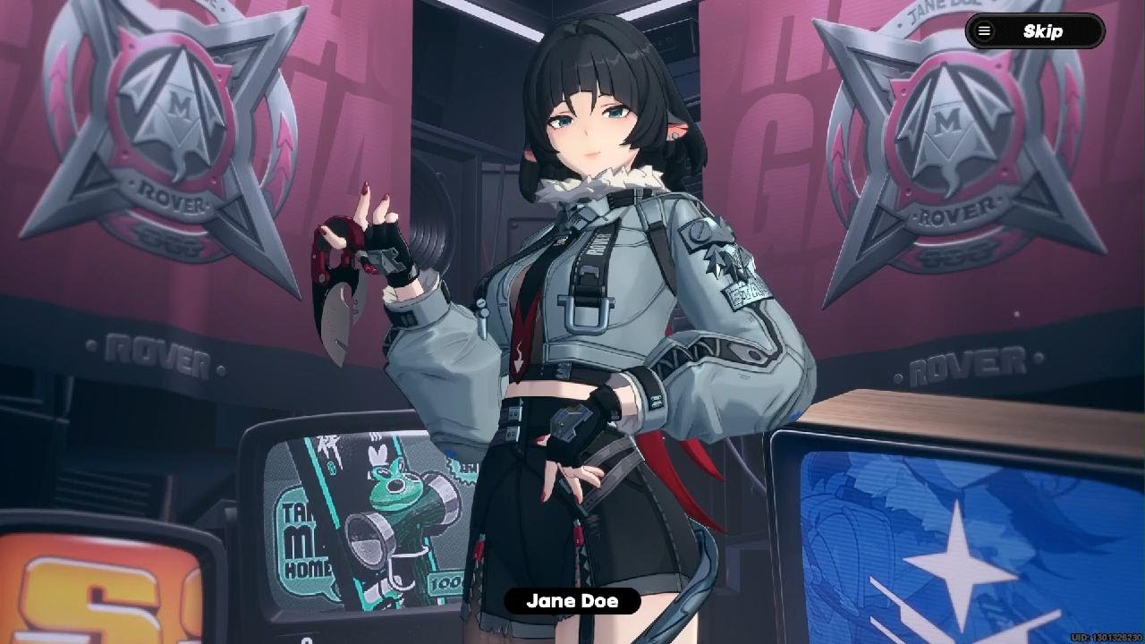 Зона Zenless Zero Pulling S-Rank Jane Doe Animation - Толщина перегружена