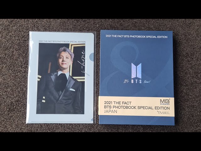 BTS 2021 The Fact Photobook Special Edition (Japan) Unboxing - YouTube