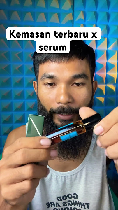 X serum minoxidil tanpa efek samping dengan resep dokter #minoxidil #penumbuhbrewok