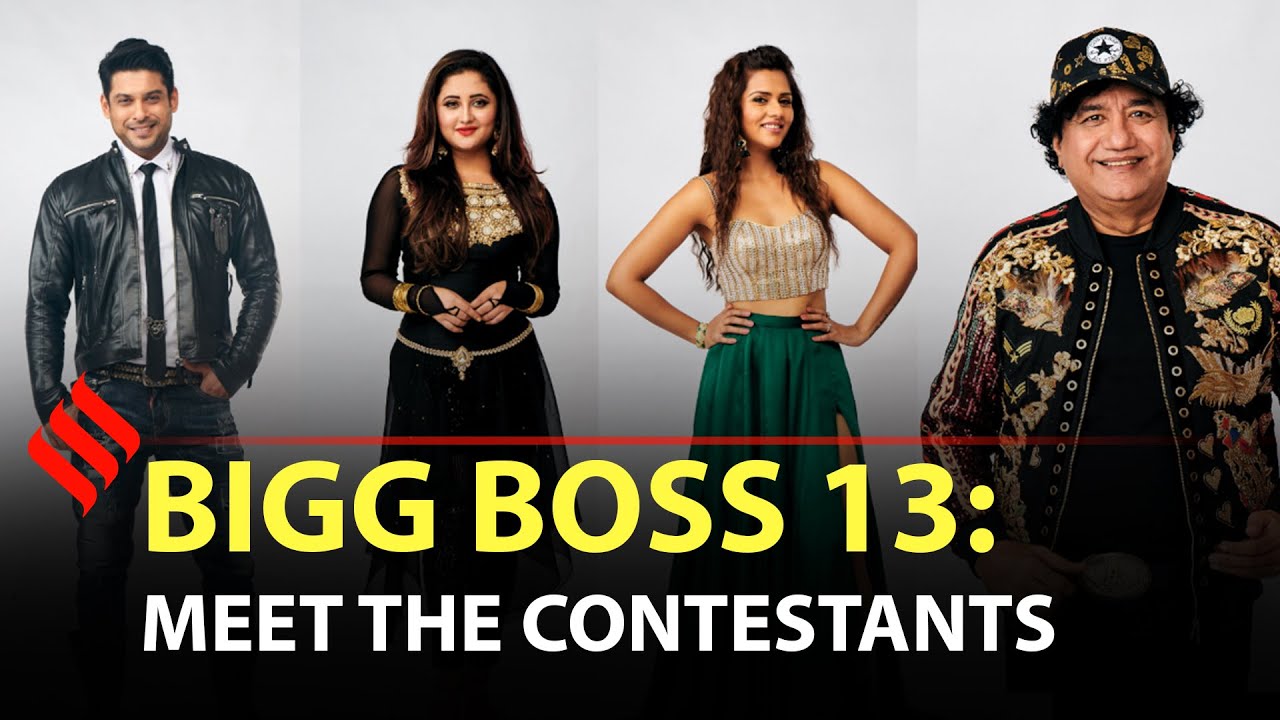 Haiku klarhed afvisning Bigg Boss 13: Here's the full list of contestants of the show | Salman Khan  - YouTube