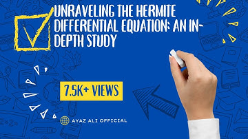 Hermite differential equation