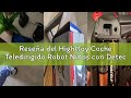 Reseña del Highttoy Coche Teledirigido Robot Niños con Detección Gestos, Luz y Música, Coche Robot R