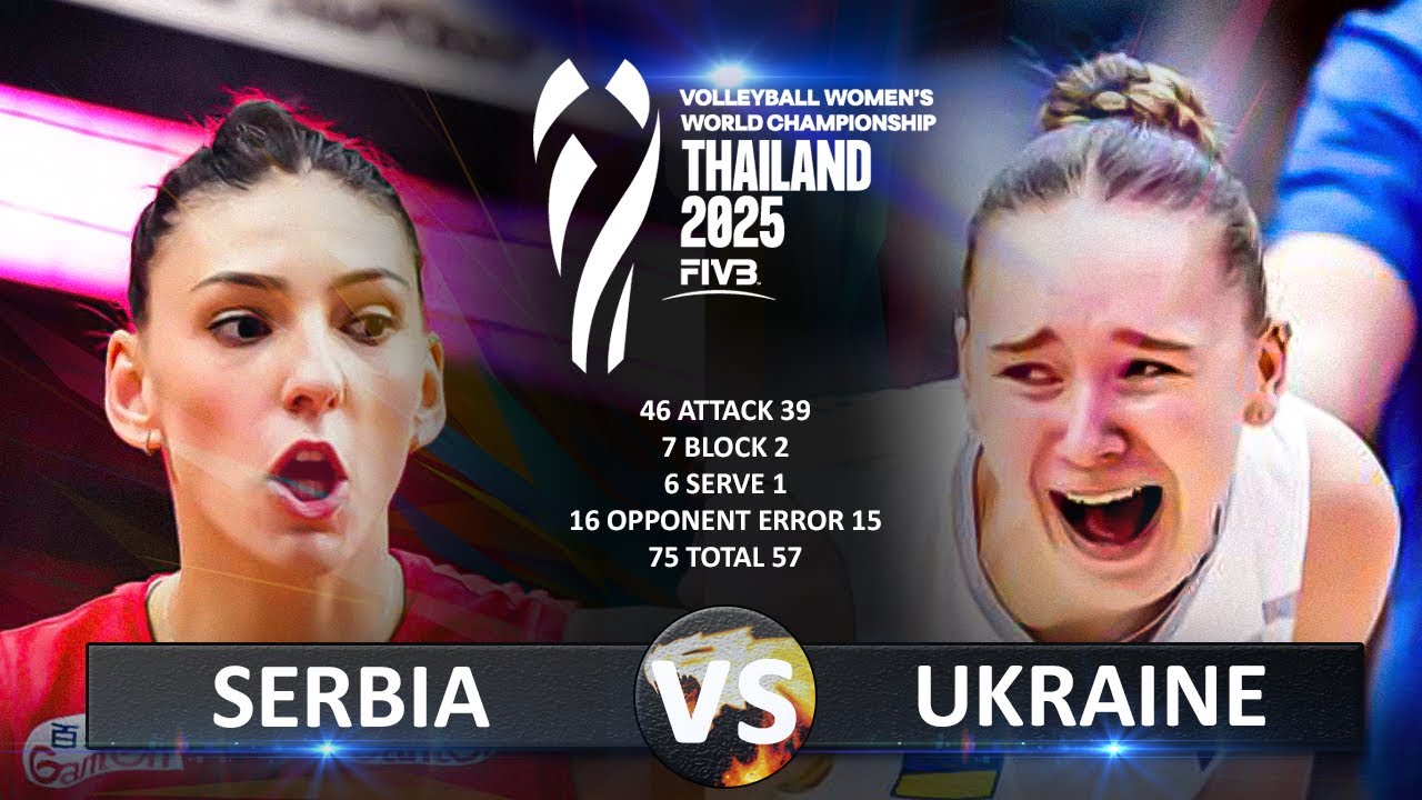 Serbia vs Ukraine | Women's World Championship 2025