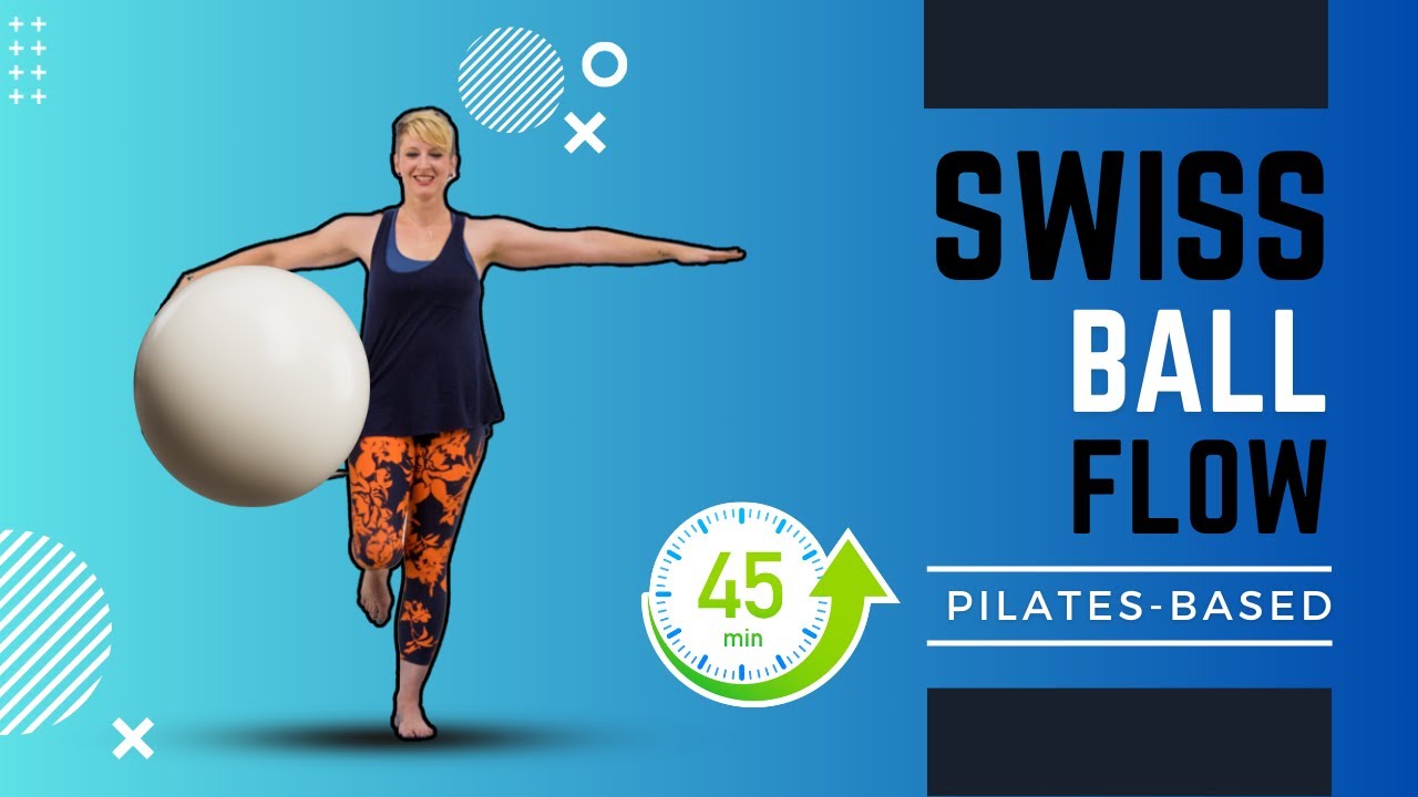 196. Sweet Swiss Ball Exercises For a Strong Back & Core - YouTube