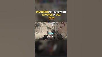 Confusing others with Ai voice 😂 | #cs2 #cs2memes #cs2clips #cs2moments #cs2videos #dubbingai