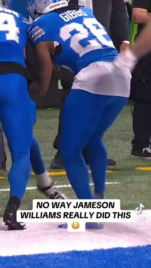 How much was his fine for this? #hoodnews #jamesonwilliams #detroitlions #NFL #sports #viralvideo