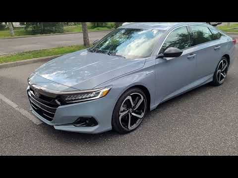 2022 Honda Accord Hybrid Sport Review - YouTube