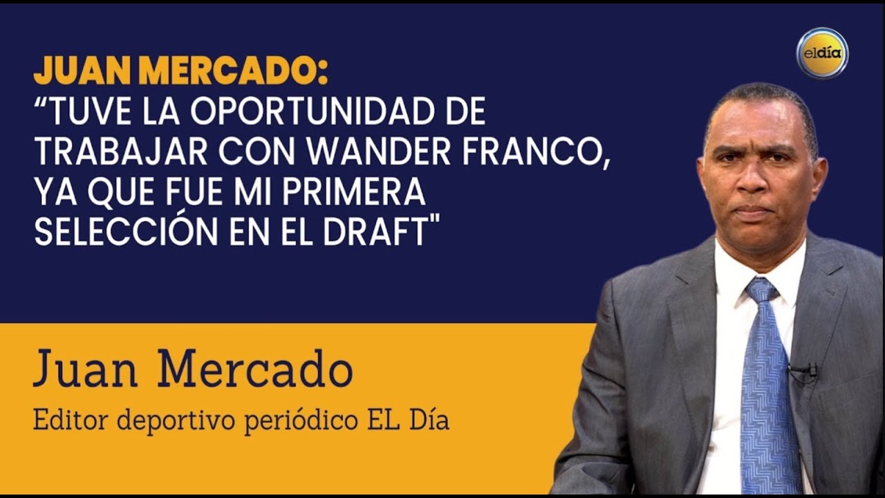 “Tuve la oportunidad de trabajar con Wander Franco, ya que fue mi primera selección en el draft"