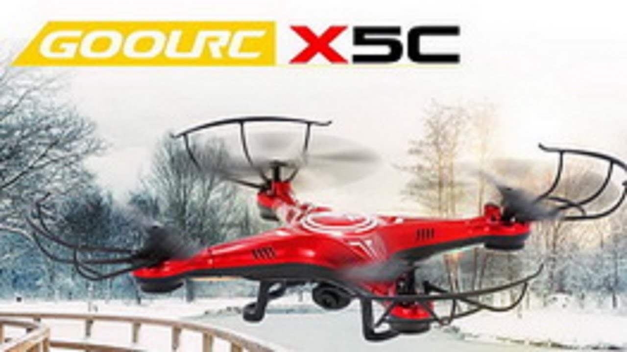 GOOLRC X5C  Дешевый квадрокоптер с хорошей камерой .