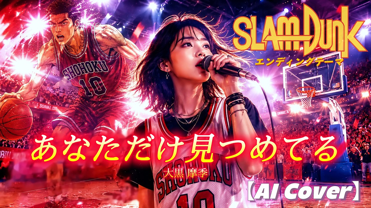 AI Cover】あなただけ見つめてる - 大黒摩季 | SLAM DUNK ED1 | Anata