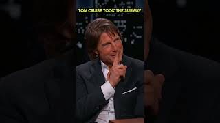 Celebrity Tom Cruise Took The Subway #tomcruise #missionimpossible Wealth
