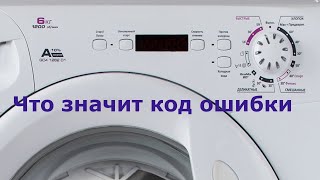 Candy washing machine E20 error. Washing machine won't drain water
