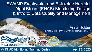 FHAB Monitoring Design & Intro to Data Quality and Management