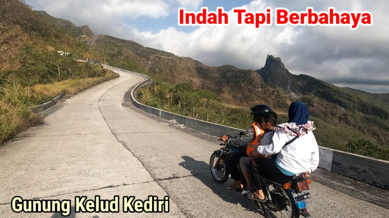 Nekad Mendekat Danau Mendidih di Atas Gunung Kelud Kediri