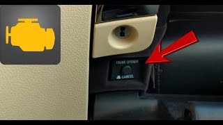 Deal with a Trunk that Refuses to Open in a Push Button or Keyless Start Car