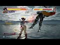 Tekken 7 eliza bloody drive  rage art combo 112dmg