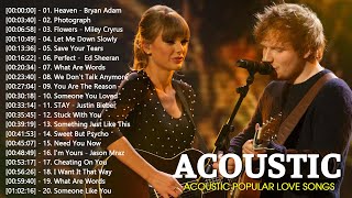 Top Hits Acoustic Music 2024 - Best Acoustic Songs Cover - Acoustic Cover Popular Songs #v8