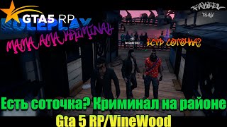 Есть соточка? Криминал на районе/Gta 5 RP/VineWood/18+