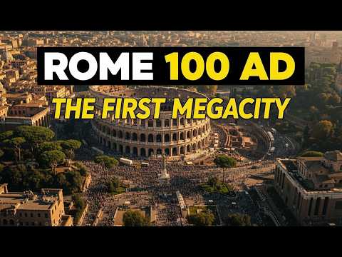 ROME 100 AD THE WORLD S FIRST MEGACITY AI Reconstruction 