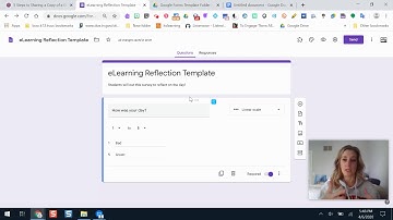 Create / Share Google Forms Template