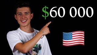 СПЕЧЕЛИХ $60 000 ЗА ДА УЧА В САЩ | Илиян
