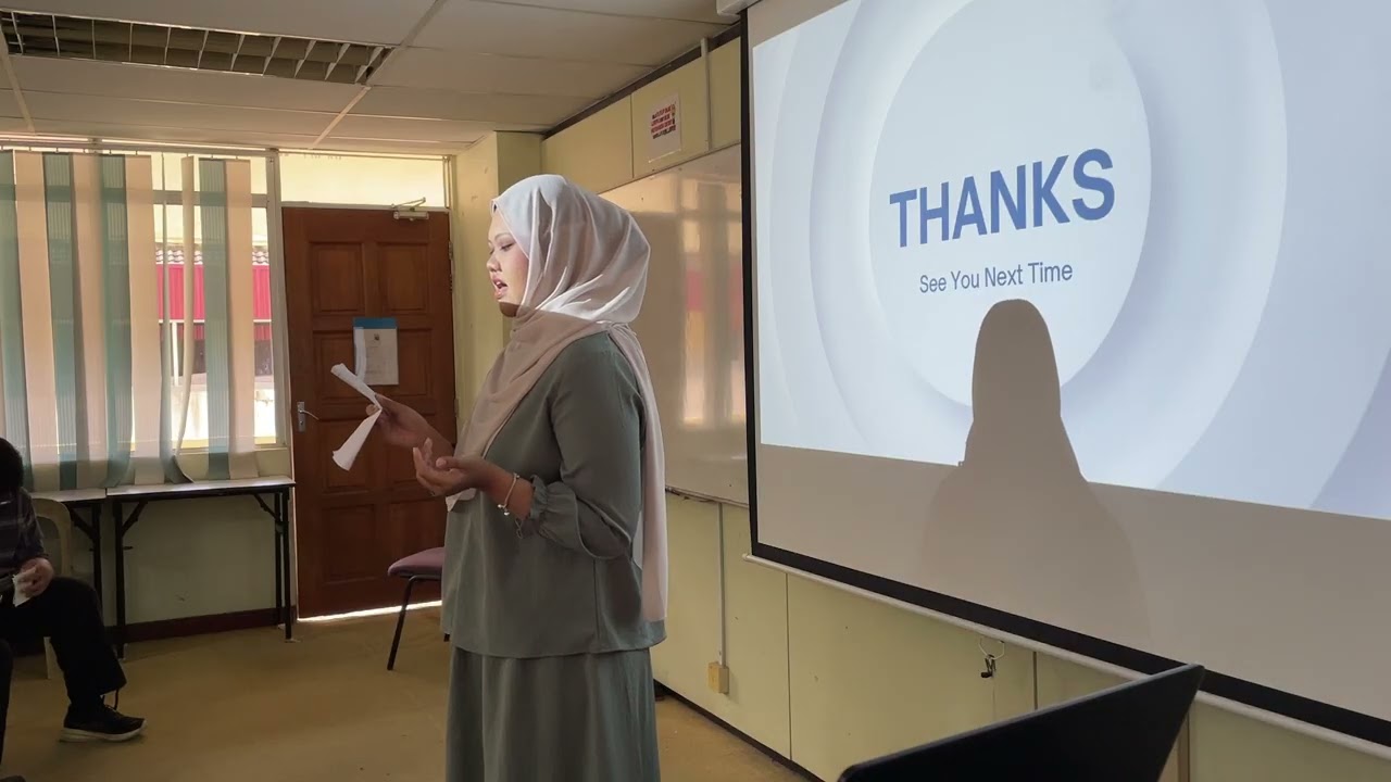 PERSUASIVE SPEECH PRESENTATION (BIK10303)