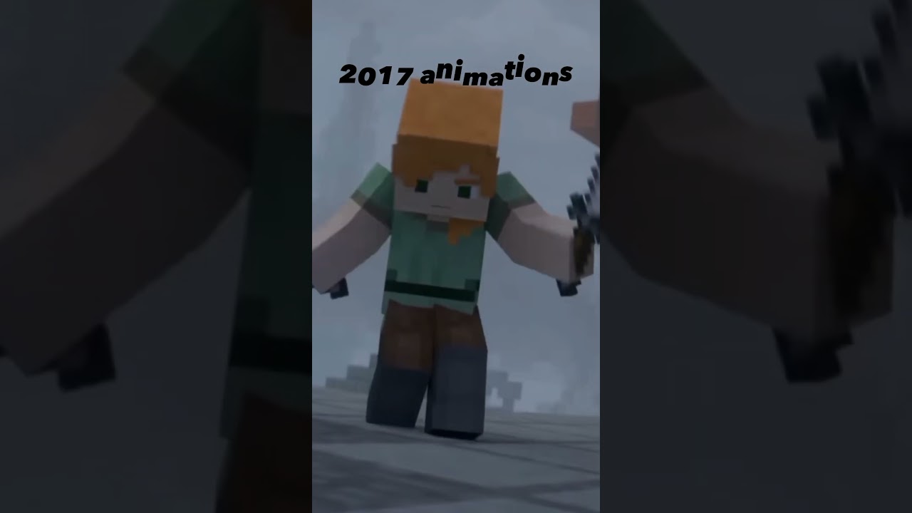 2023 vs 2017 Minecraft🗿 