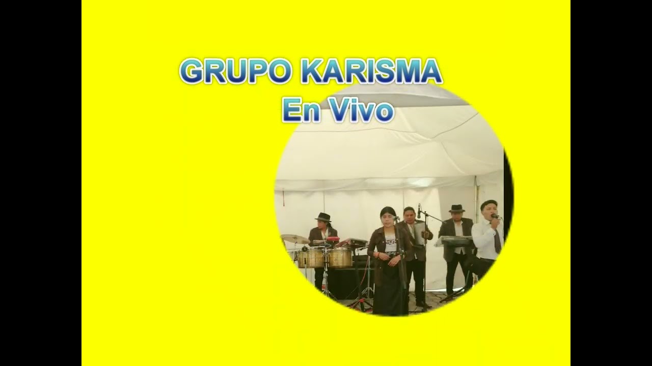 GRUPO KARISMA EN VIVO .Nuestro amor murio 2022 YouTube
