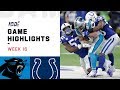 Panthers vs. Colts Week 16 Highlights | NFL 2019