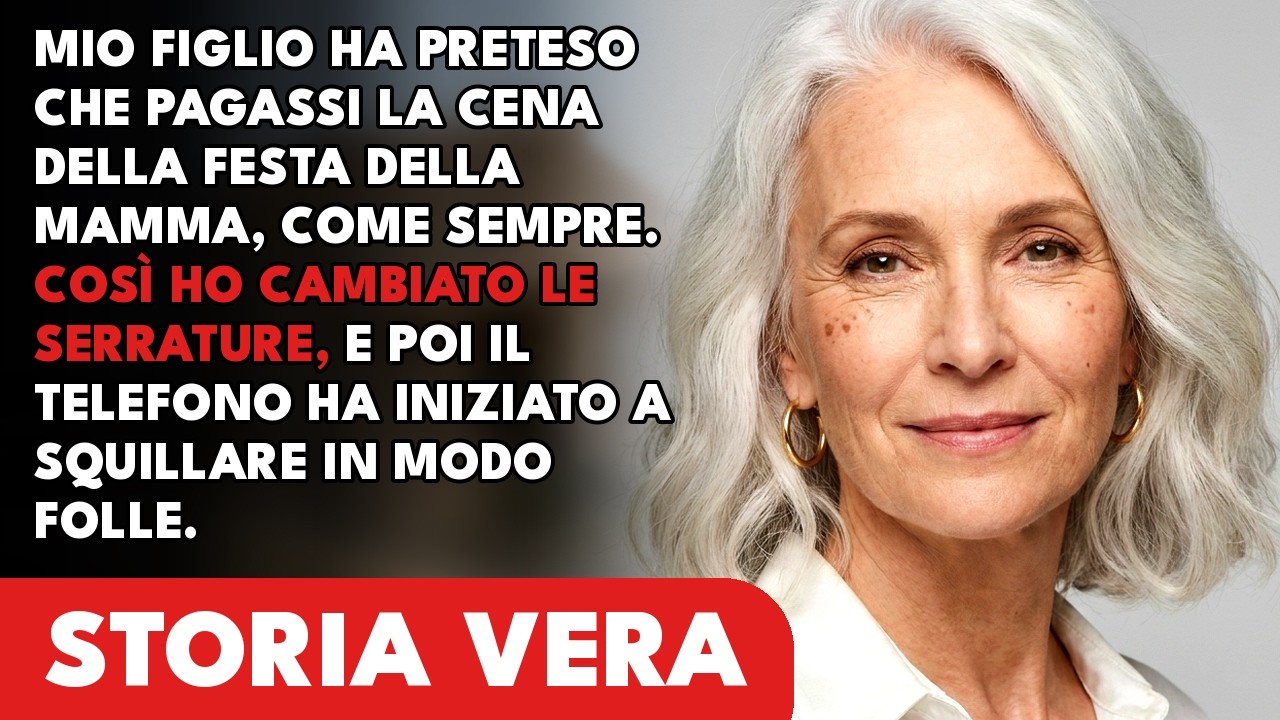 Mio figlio mi ha scritto un messaggio per la festa della mamma: “Ho prenotato per quindici persone. Paghi tu come sempre.” Nessun saluto, nessun “come stai”. Per cinque anni ho taciuto e pagato...