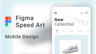 Figma Speed Art - Online Store Mobile Design