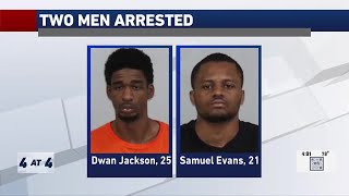 2 passengers arrested after traffic stop in Freeport