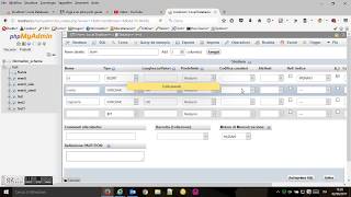 How to create a table with PhpMyAdmin