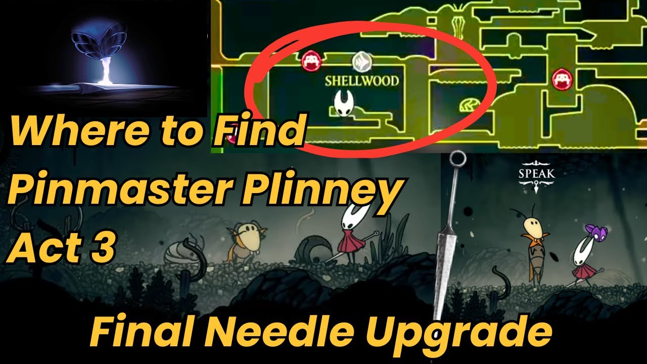 Where to Find Pinmaster Plinney in Act 3 | Final Needle Upgrade (4th) – Hollow Knight: Silksong