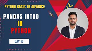 Day 16 Pandas in Python Explained