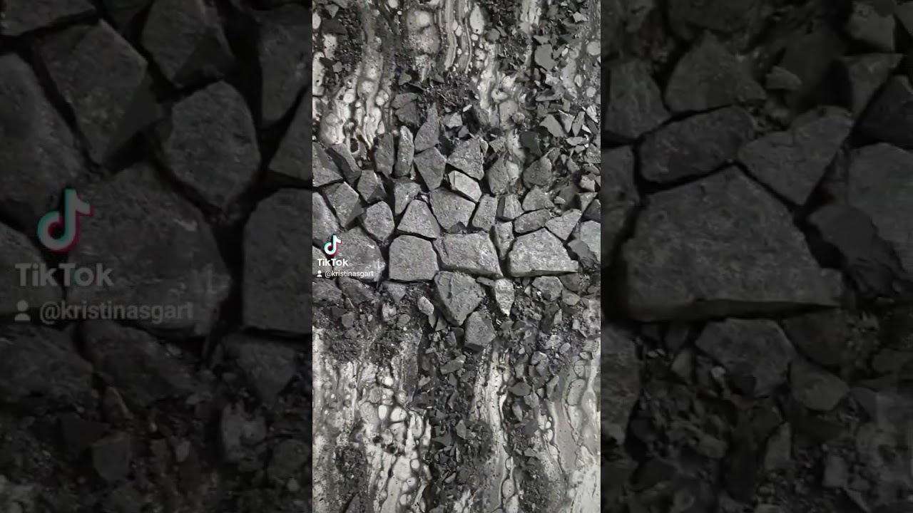 texture, acrylic pouring, stone