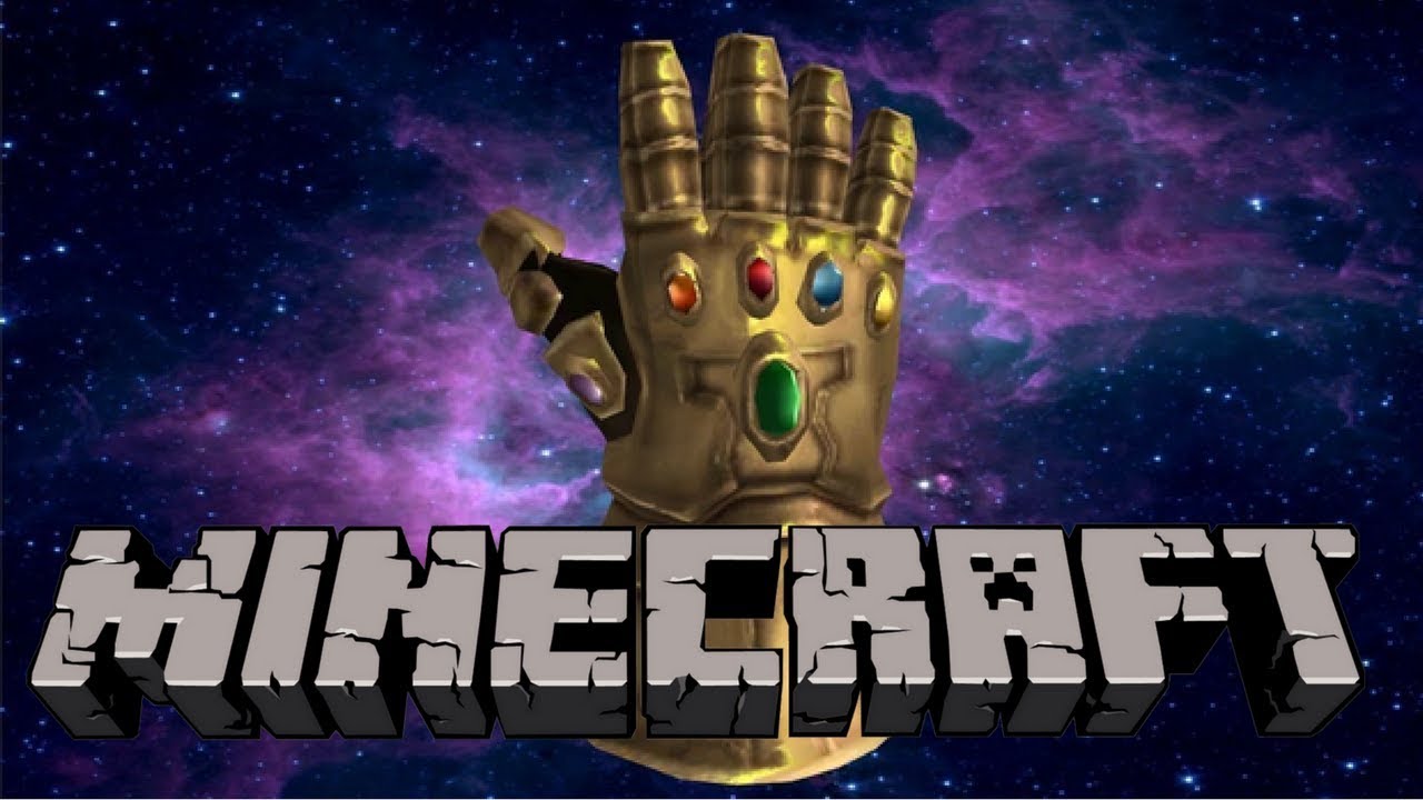 Minecraft infinity gauntlet YouTube