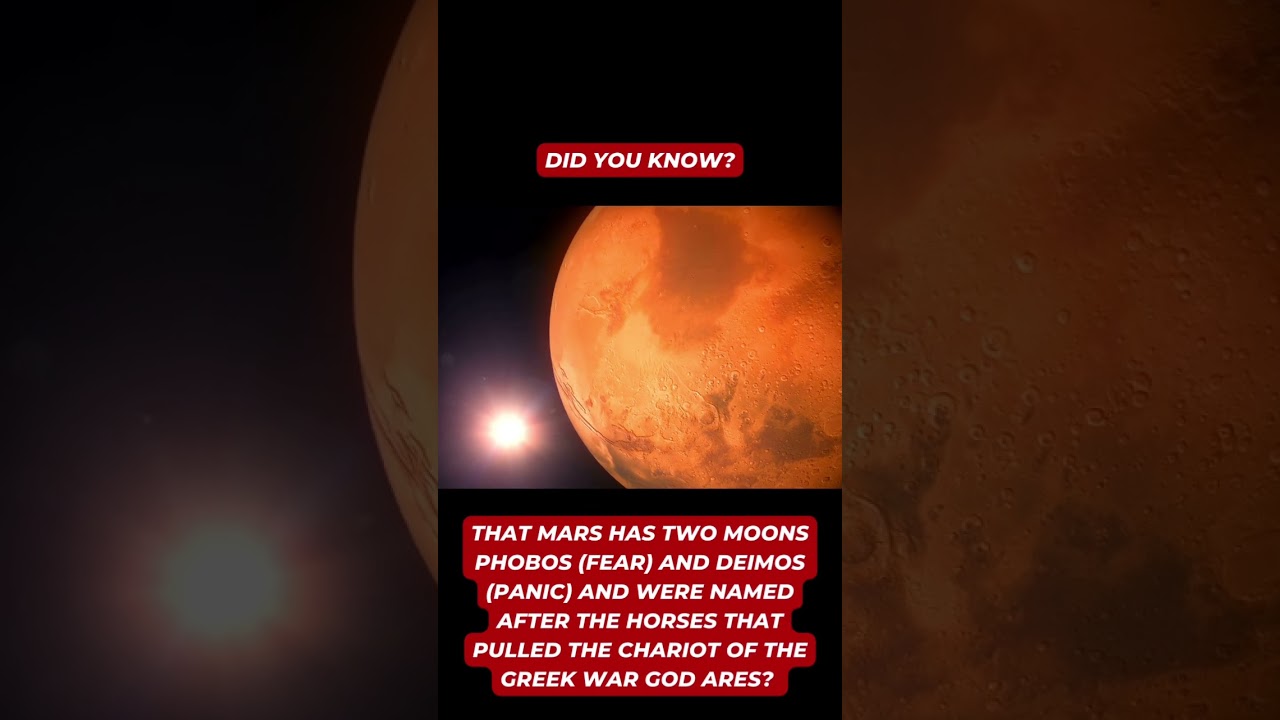 The moons of Mars… 