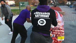 Project Give Back 2020 Thanksgiving Food Distribution DC Office of Cable Television, Film and Ent.