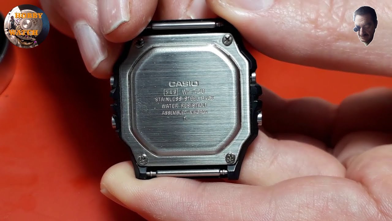 Casio 549 W-720 - YouTube