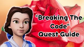 Breaking The Code Quest - Belle Level 4 - Disney Dreamlight Valley