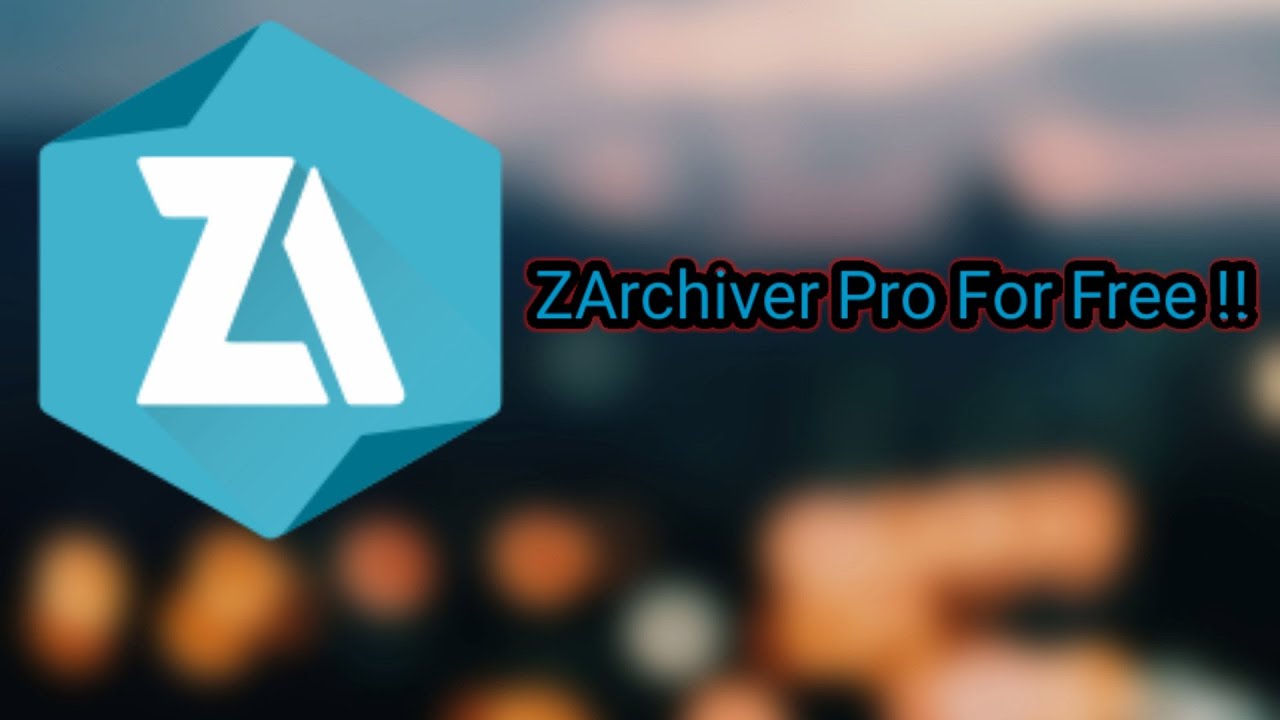 Download ZArchiver pro gratis !!! YouTube