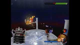 Limit Sora, Auron, and Tifa VS. Larxene