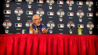 Cubs Joe Maddon Talks About NLDS  Game 2